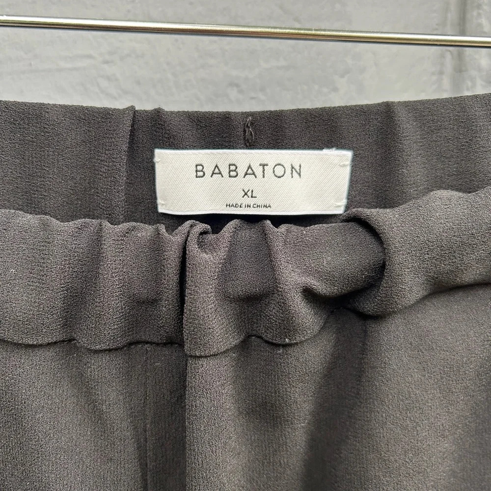 Babaton Black Crepe Serif Pant, size XL - Picture 8 of 12